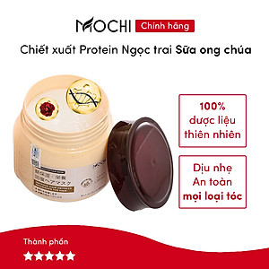 Mặt nạ ủ tóc Mochi Nhật Bản 500ml. Kem ủ tóc, phục hồi tóc hư tổn gãy rụng, bóng mượt tóc sau 3 phút