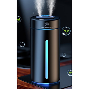 Máy Khuếch Tán Tinh Dầu Air Humidifier Dành Cho Xe Ô Tô Có Hỗ Trợ Sạc Pin