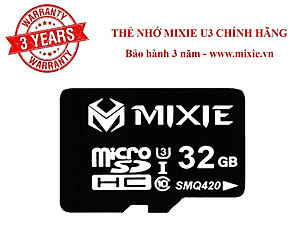 Thẻ nhớ 32/64/128/256gb MIXIE  MicroSD  Class10 U3. Hàng Chính Hãng.