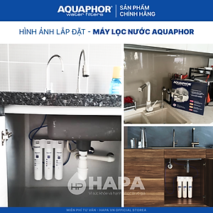 Máy Lọc Nước AQUAPHOR CRYSTAL ECO Uống Trực Tiếp Từ Vòi, Công Nghệ NANO Không Điện - Hàng Chính Hãng