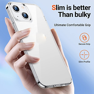 Ốp lưng cho iPhone 13 / 13 Pro / 13 Pro Max chống sốc trong suốt siêu mỏng 0.88mm hiệu X-Level Sparkling Series độ trong tuyệt đối, chống trầy xước, chống ố vàng, tản nhiệt tốt - hàng nhập khẩu