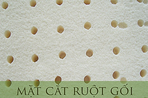 Gối Ôm Cao Su Vạn Thành Bolster VTGCSO20100 (20 x 100 cm) - Trắng