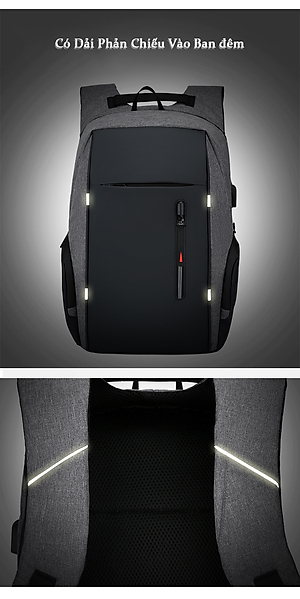 Balo Nam, Nữ Công Sở Đa Năng Teement, Đựng Vừa Laptop - Macbook - Máy Tính Xách Tay, Chất Liệu Vải Cao Cấp Chống Thấm Nước, Chống Xước, Có Cổng Sạc USB Tiện Lợi - Hàng Chính Hãng