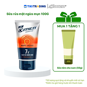 Sữa rửa mặt X-Men 100g Detox/Sáng da/Ngừa mụn/Kiểm soát nhờn/Mát lạnh 