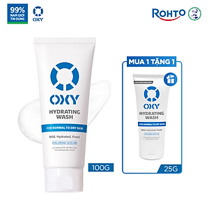 Sữa rửa mặt cho nam Oxy sạch dịu nhẹ, giảm khô căng dạng gel Oxy Hydrating Wash 100g
