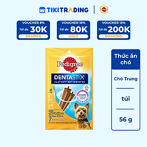 Bánh Xương Chó Kiểng Pedigree Dentastix (60g)