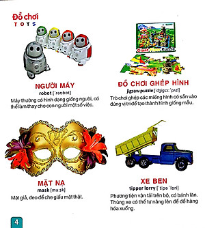 Sách Từ Điển Tranh Dành Cho Thiếu Nhi - Đồ Chơi Đồ Dùng Văn Phòng