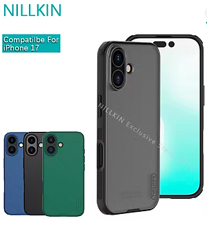 Ốp lưng cho iPhone 17 Pro Max /17 Pro / 17 Air / 17 - hiệu Nillkin Frosted Shield Pro chống sống chống vân tay - Hàng chính hãng