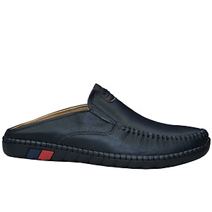 Dép Bít Mũi Nam HA NAM Da Bò Thật Cao Cấp GSB2075