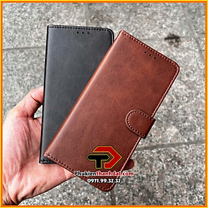 Bao da dạng ví cho OPPO Reno6 5G có quai cài - Hàng nhập khẩu