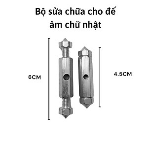 Bộ 5 vít sửa chữa đế âm chữ nhật ổ điện, công tắc vỡ đơn giản