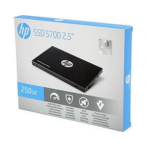 Ổ cứng SSD hiệu HP Model S700 250GB SATA3 2.5" - Hàng Chính Hãng