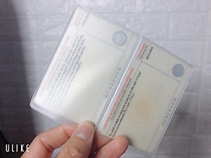 Combo 5 Túi Ví Đựng Bảo Vệ Chống Xước Thẻ ATM, Card Visit, CMND, Driver License Bằng Lái Xe Trong Suốt - Loại 1 Chính Hãng MINIIN