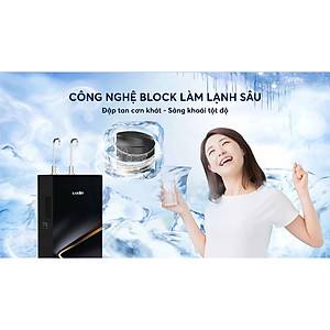 Máy lọc nước nóng lạnh 10 lõi lọc Karofi KAD-N89, màng lọc RO chuẩn Mỹ 100GPD - Hàng Chính Hãng - Miễn phí  lắp đặt toàn quốc