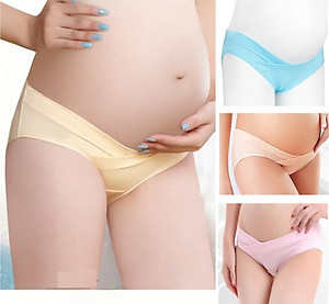 Combo 5 Quần Lót Cotton Cho Bà Bầu Mềm Mịn