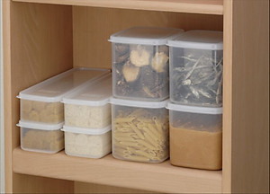 Hộp Nhựa Đựng Thực Phẩm Nhiều Dung Tích Inomata Natural Pack Dùng Được Trong Lò Vi Sóng