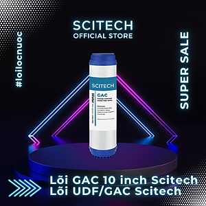 Lõi lọc nước số 2 UDF 10 inch dùng trong máy lọc nước RO, bộ lọc thô - Hàng chính hãng