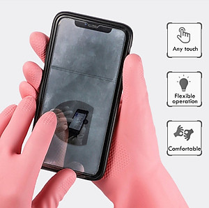 Găng tay rửa bát Seiwa size M Nhật Bản