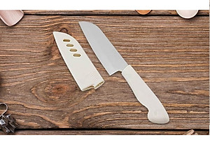 Dao gọt hoa quả được trang bị nắp nhựa bọc lưỡi, thuận tiện khi mang đi du lịch hay những chuyến dã ngoại mà vẫn đảm bảo an toàn - nội địa Nhật Bản 