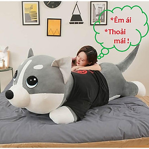 Gấu Bông Chó Husky Siêu To Khổng Lồ