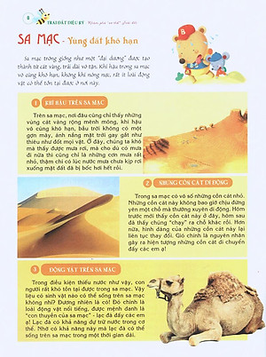 Sách Bách Khoa Tri Thức Đầu Đời Cho Trẻ Em - Trái Đất Diệu Kỳ - Khám Phá "Cơ Thể" Trái Đất