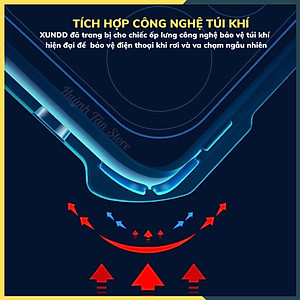 Ốp lưng chống sốc XUNDD cho note 20 ultra bảo vệ camera - hàng nhập khẩu