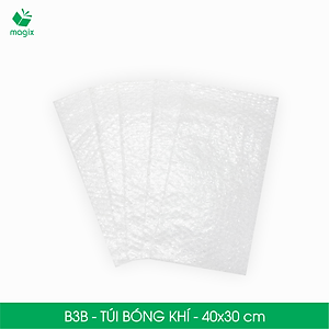 B3B - 40x30 cm - 25 Túi bóng khí chống sốc đóng hàng - Túi gói hàng, bọc chống sốc, xốp chống sốc