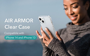 Ốp Lưng ESR Air Armor Clear chống sốc chuẩn quân đội dành cho iPhone 14 / 14 Plus/ 14 Pro / 14 Pro Max - Hàng Chính Hãng