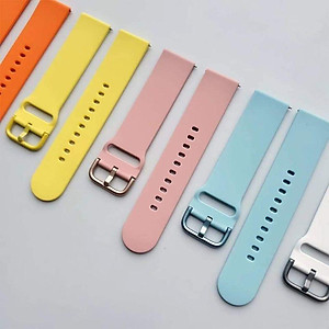 Dây thể thao silicon thời trang dành cho các loại smartwatch có dây 20/22mm