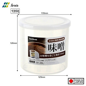 Hộp đựng thực phẩm tiện lợi Sanada Seiko |1.35L/ 1.5L/ 1.9L/3.4L| - Hàng nội địa Nhật Bản |#nhập khẩu chính hãng| |#Made in Japan|