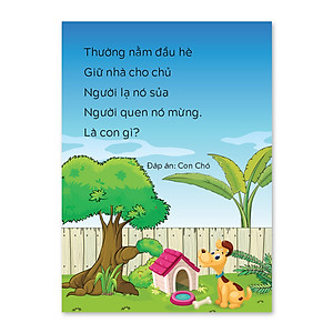 Sách Câu Đố Tư Duy Cho Trẻ Tập Nói - Tập Đọc