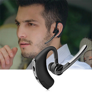 Tai nghe Bluetooth không dây V8Giảm tiếng ồn Tai nghe thể thao lái xe có Mic Bass Tai nghe cuộc gọi rảnh tay dành cho doanh nghiệp - Hàng Nhập Khẩu