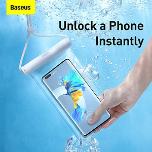 (Hàng Chính Hãng) Túi Chống Nước Điện Thoại Baseus Cho iPhone 11 Pro Max, Samsung S20 Dành Cho Du Lịch, Picnic, Công Viên Nước, Hỗ Trợ Chụp Ảnh Dưới Nước Giúp Trải Nghiệm Của Bạn Thú Vị, An Toàn Hơn, Sản Phẩm Hot Cho Du Lịch