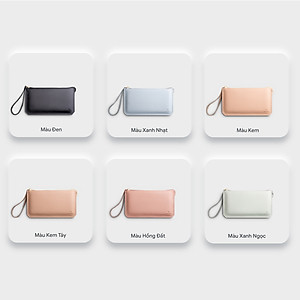 Ví Yuumy (  Thời trang nữ kiểu cầm tay dáng dài - Ví da Seasand YV68 )