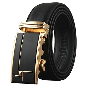 Thắt lưng nam cao cấp AT Leather P110 - Đen