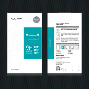 Miếng dán kính cường lực cho iPhone 13 Pro Max hiệu Nillkin Amazing H độ cứng 9H độ trong full HD, mỏng 0.33mm - Hàng chính hãng