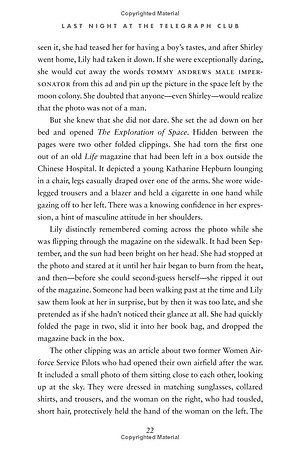 Last Night At The Telegraph Club