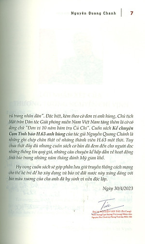 Kể Chuyện Cụm Tình Báo H.63 Anh Hùng - Những Câu Chuyện Tình Báo Thót Tim Không Phải Ai Cũng Biết (Bản in màu)