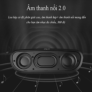 Loa bluetooth Zealot ngoài trời âm thanh siêu trầm S9 hàng chính hãng tương thích điện thoại di động máy tính laptop
