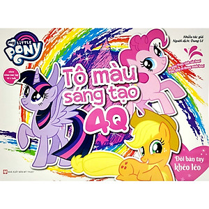 Bộ Sách My Little Pony - Tô Màu Sáng Tạo 4Q (Bộ 4 Cuốn)