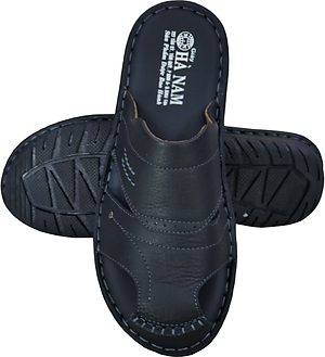 Dép bít mũi nam da bò thật HÀ NAM cao cấp GSB2042g