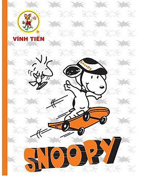 Lốc 5 Tập Snoopy 4 Ôly 200 Trang - Mẫu Ngẫu Nhiên