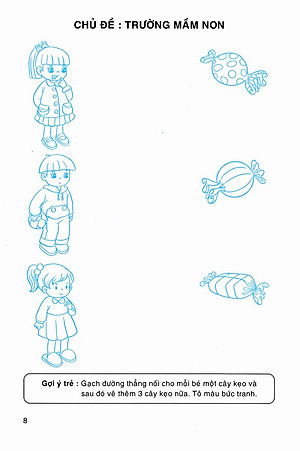 Sách Bé Tập Tạo Hình (Dành Cho Bé 4 - 5 Tuổi)