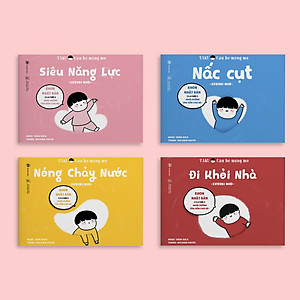 Sách Full bộ Taku Cậu bé mộng mơ - Ehon Nhật Bản cho bé 2-8 tuổi