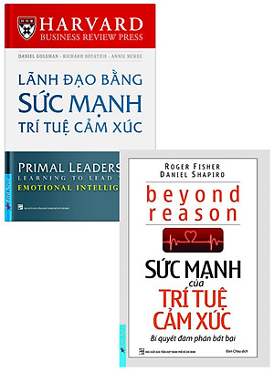 Combo Sức Mạnh Của Trí Tuệ Cảm Xúc + Lãnh Đạo Bằng Sức Mạnh Trí Tuệ Cảm Xúc (Bộ 2 Cuốn) _FN