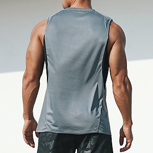 ÁO BA LỖ - ÁO SÁT NÁCH FITNESS THỂ THAO TẬP GYM - BÓNG RỔ CAO CẤP THUN LỖ KIM SA473