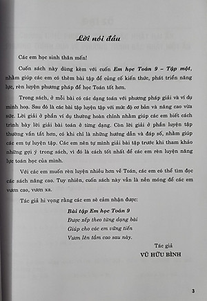Sách - Bài tập em học Toán 9 ( tập 1 + tập 2) HA