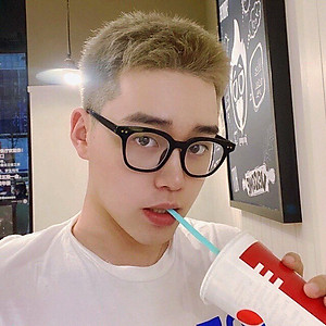 Gọng Kính Cận, Kính Giả Cận Nam Nữ Mắt Vuông Gọng Nhựa Đen Chống Ánh Sáng Xanh Không Độ