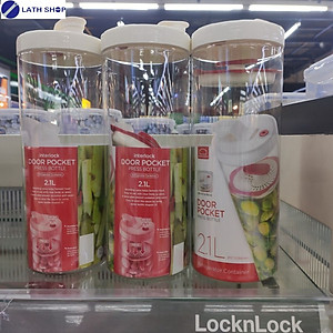 Bộ 3 Hộp đựng thực phẩm Lock&Lock Interlock INL413W - 2.1L