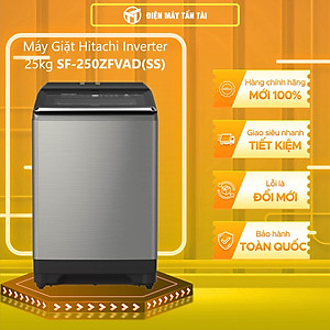 Máy giặt Hitachi 25 kg SF-250ZFVAD(SS) - Hàng chính hãng